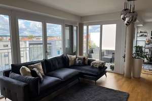 Exklusives möbliertes Penthouse mit großer Dachterrasse in der Fürther Südstadt – Waldstraße 58, 90763 Südstadt Industriegebiet, Fürth – Vorschaubild 2