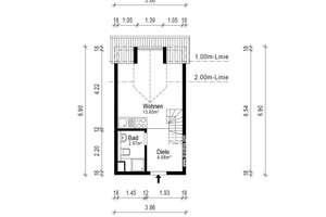 *Reserviert* Frisch renoviert & leerstehend: 1-Zimmer-Maisonettewohnung mit Aufzug – Die vollständige Adresse der Immobilie erhältst du vom Anbieter., 68199 Neckarau, Mannheim – Vorschaubild 6