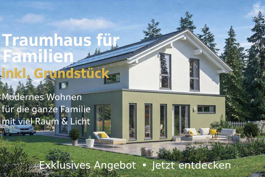 Immobilie in Mistorf - Exklusiv für Sie – Verwirklichen Sie Ihren Traum vom Eigenheim mit Schwabenhaus - Bild 0
