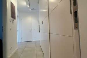 Nachmieter gesucht: 3ZKB, 90qm , 5. OG ,  900 (!) qm Dachterrasse, Alpenblick, Balkon, TG-Stellplatz – Hermann-Weinhauser-Strasse 67, 81673 Echarding, München – Vorschaubild 6