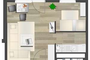 1-Raum-Wohnung in zentraler Lage – Zwickauer Str. 10, 9112 Zentrum, Chemnitz – Vorschaubild 6