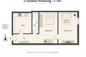 Charmante Altbauwohnung mit Entwicklungspotenzial im beliebten Richardkiez – Die vollständige Adresse der Immobilie erhältst du vom Anbieter., 12043 Neukölln (Ortsteil), Berlin – Vorschaubild 12