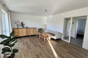 Zentrale 3 Zimmer Wohnung mit Blick ins Grüne