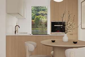Top Renovierte 3 Zimmer Wohnung inkl Balkon und Design Einbaubüche & Balkon - im Sanierten MFH – Olgastr 122, 70182 Lehen, Stuttgart – Vorschaubild 4