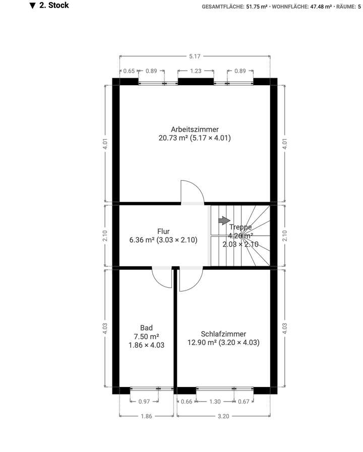Grundriss 2.OG
