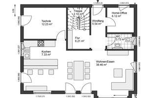 Die clevere Alternative zum Kredit: Vermögen aufbauen im KfW-Effizienzhaus per Mietkauf – Die vollständige Adresse der Immobilie erhältst du vom Anbieter., 34431 Marsberg – Vorschaubild 2