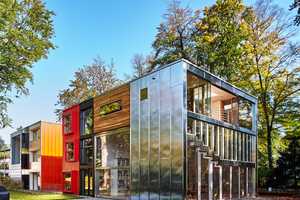 Preisgekrönte Stararchitekten-Villa mit großem Indoorpool  in parkähnlicher Oase – München – Vorschaubild 1