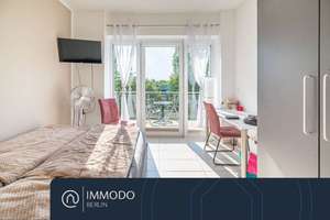 ⭐️ Dachgeschoss mit Freiblick & sonnigen West Balkon - renoviertes 1 Zimmer Studio fußläufig zur FU – Die vollständige Adresse der Immobilie erhältst du vom Anbieter., 14195 Dahlem, Berlin – Vorschaubild 3