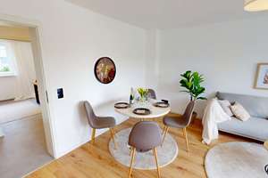 SANIERT EINZIEHEN // 3 ZIMMER-BALKON-WOHNUNG MIT NEUER EINBAUKÜCHE – Vorgarten 1A, 38104 Volkmarode, Braunschweig – Vorschaubild 3