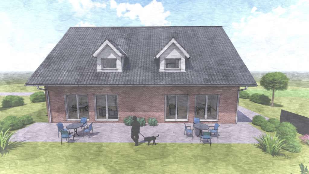 Immobilie in Velen - Wir bauen für Sie auf Ihrem Grundstück - großzügig wohnen in moderner Doppelhaushälfte - Bild 4