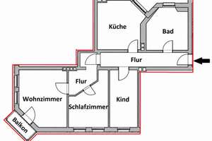 Sonnige 3-Raumwohnung mit Balkon + Tageslichtbad + Einbauküche als Option! – 39112 Sudenburg, Magdeburg – Vorschaubild 20
