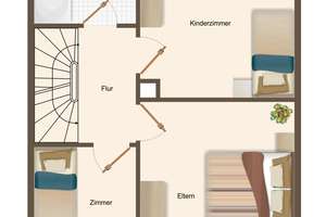 Ravensburg - Stadtnahe Halbhöhenlage 
Charmantes Reihenmittelhaus mit idyllischem Gartengrundstück – Die vollständige Adresse der Immobilie erhältst du vom Anbieter., 88212 Ravensburg – Vorschaubild 21
