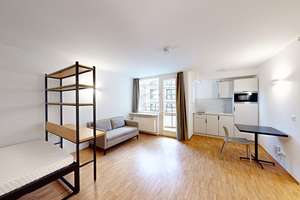 Hochgelegene 1-Zimmer-Wohnung mit Balkon und Einbauküche in Erlangen – Paul-Gossen-Straße 119, 91052 Rathenau, Erlangen – Vorschaubild 5