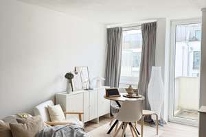 Bezugsfreie 1-Zi.-Wohnung mit Balkon in Neuhausen am Rotkreuzplatz – Die vollständige Adresse der Immobilie erhältst du vom Anbieter., 80634 Neuhausen, München – Vorschaubild 1