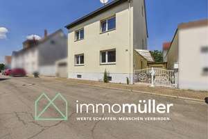 Seltenheit: Wohnhaus mit 2 Einliegerwohnungen, Garten & Garage in Heddesheim