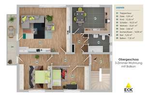 Investieren in Qualität: leerstehendes Mehrfamilienhaus mit 3 geteilten Einheiten in Köln – Penningsfelder Weg 89, 51069 Dellbrück, Köln – Vorschaubild 23