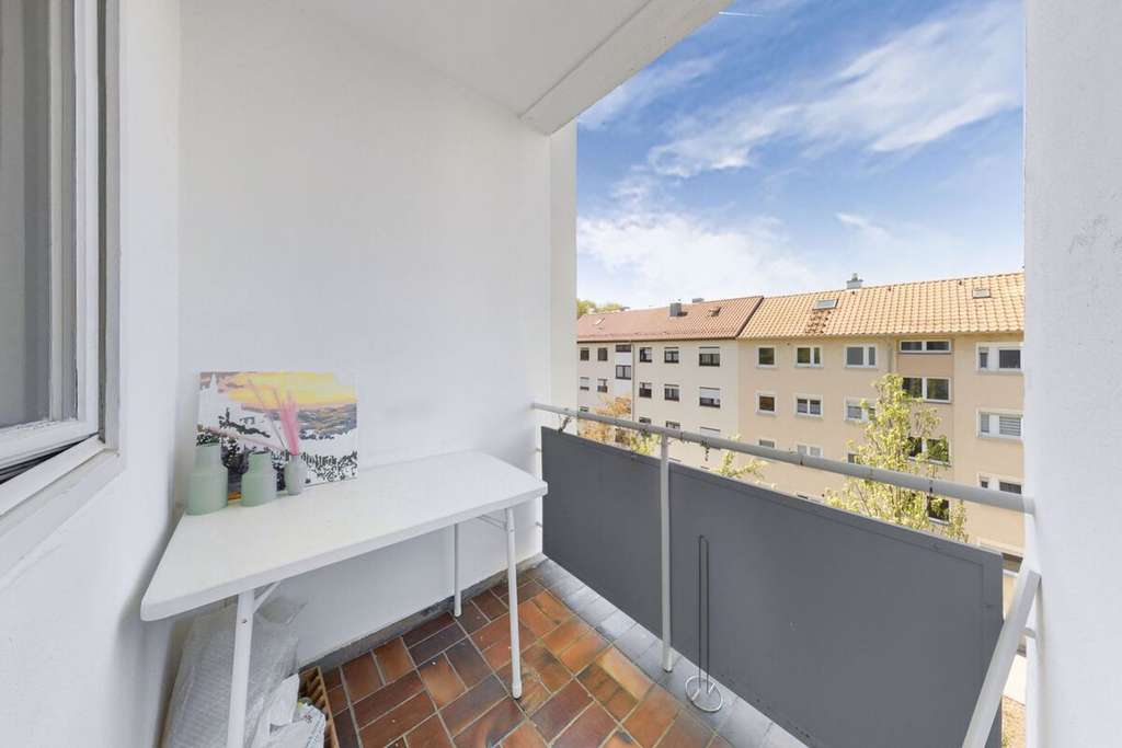 Immobilie in Pfullingen - Smarte 1-Zimmer-Wohnung mit Balkon in Pfullingen. - Bild 4