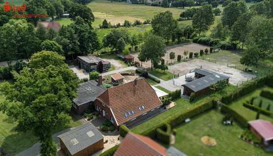 Bild von ANFRAGESTOPP - Saniertes Landhaus mit Pferdeboxen und Weideflächen in Apen