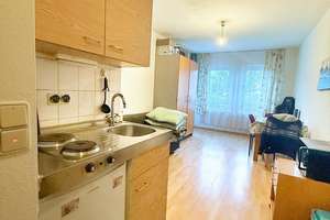 1 Zimmer Apartment mit Balkon vor den Toren Brühls – Die vollständige Adresse der Immobilie erhältst du vom Anbieter., 68782 Brühl – Vorschaubild 1