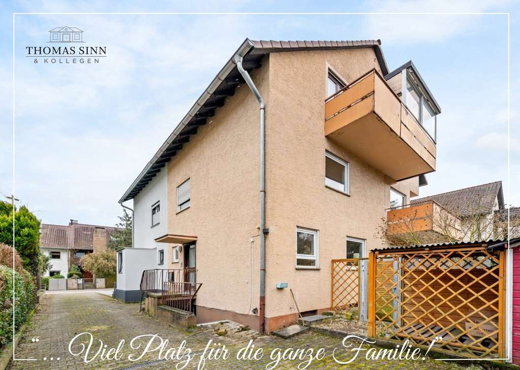 Immobilie in Neckarsulm - Doppelhaushälfte mit Potenzial - großer Hof - Garten - viel Platz für die Familie - Bild 0