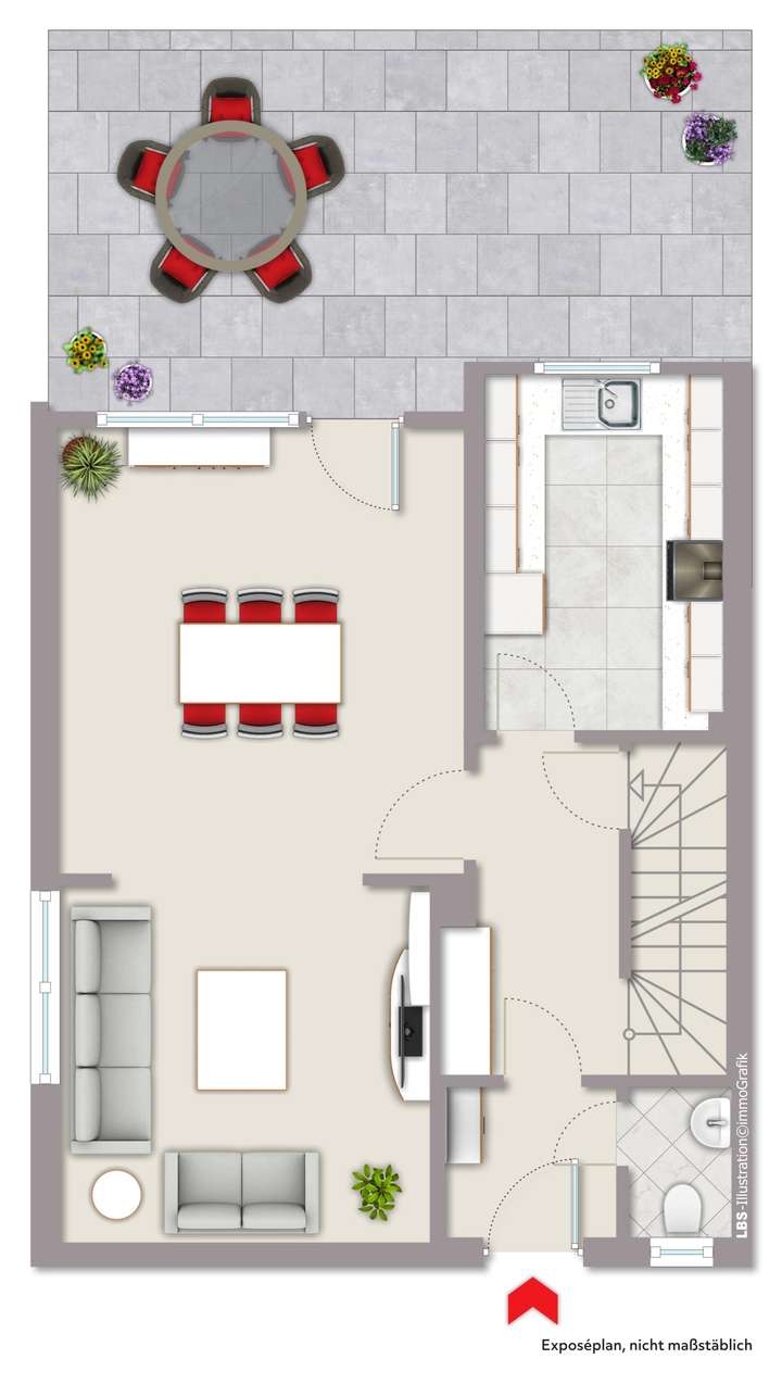 Grundriss Erdgeschoss
