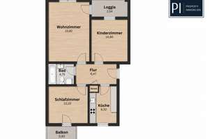 Ansprechende 3 Zimmer Wohnung mit Balkon und Loggia – Die vollständige Adresse der Immobilie erhältst du vom Anbieter., 85435 Erding – Vorschaubild 19