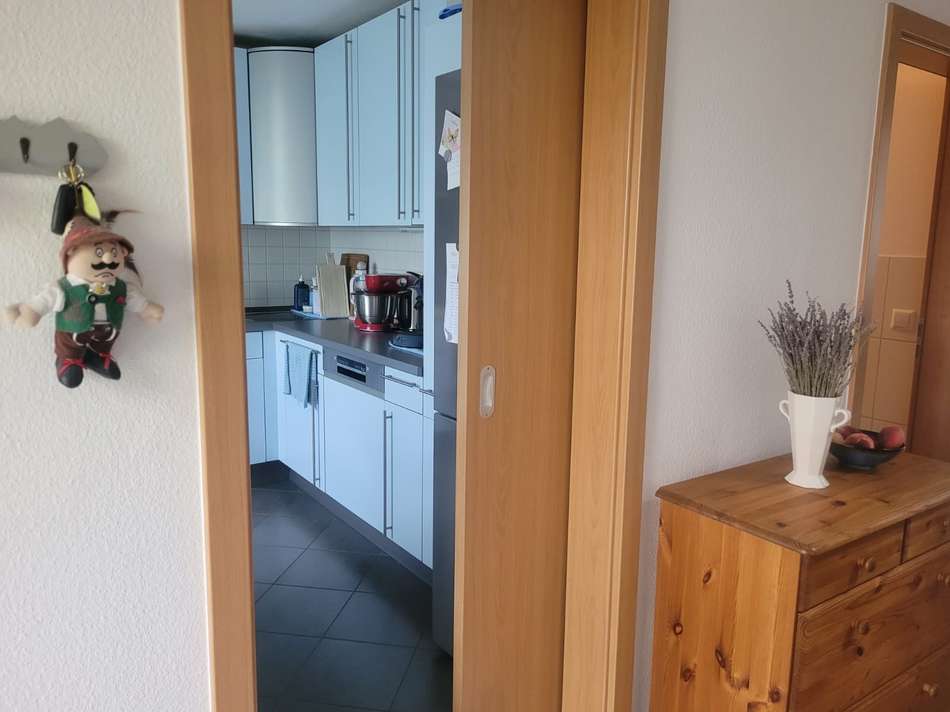 Schiebetür zur Küche