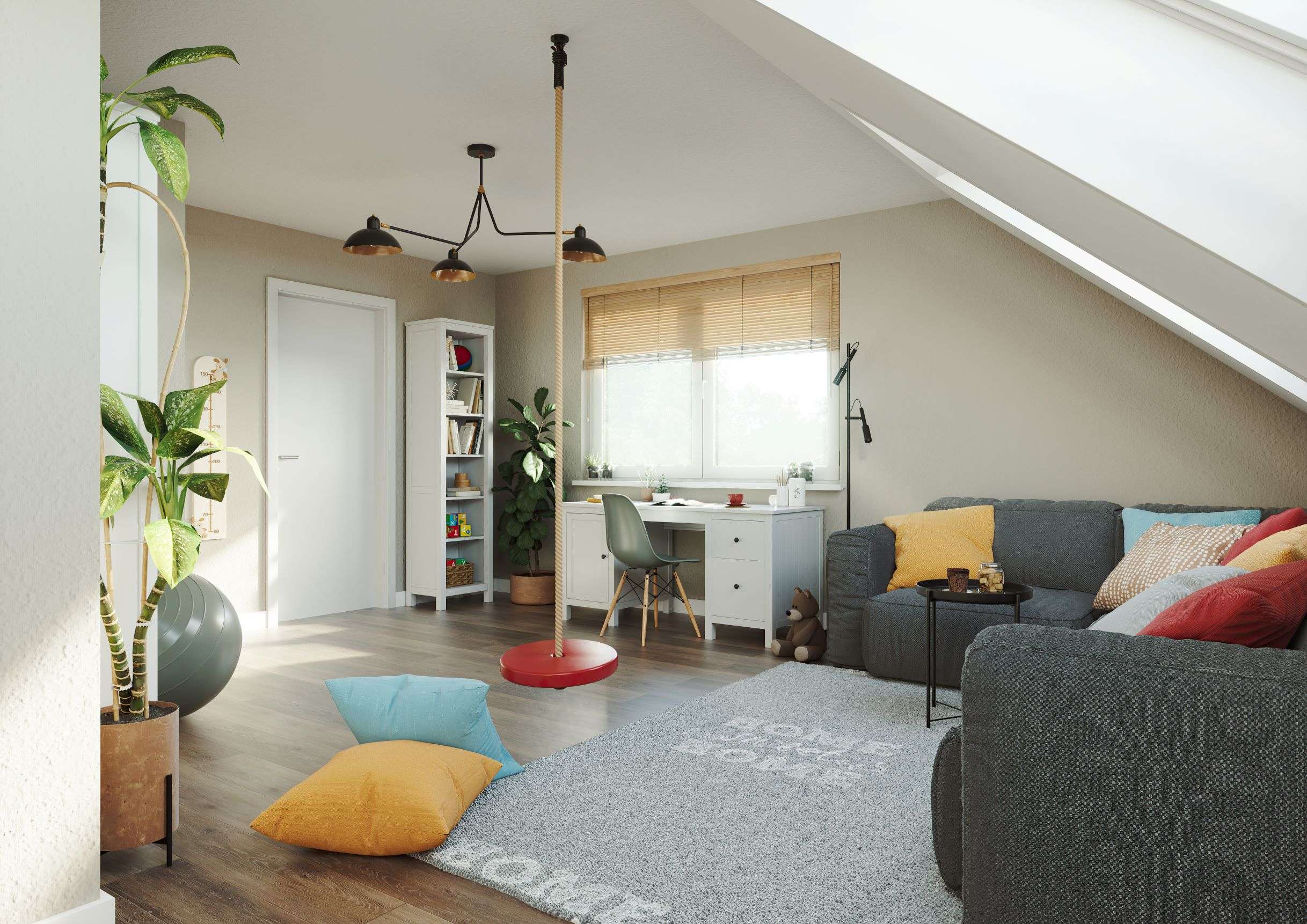 Immobilie in Ortenberg - Doppelhaushälfte DH Mainz inkl. Grundstück mit großem Wohnzimmer und viel Tageslicht - Bild 1