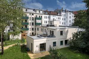 Wohnen im ruhigen Hofgebäude mit Terrasse im beliebten Leipziger Süden !
