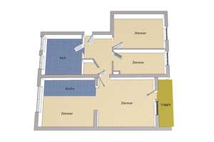 IMMOBERLIN.DE - Behagliche Wohnung mit Südwestloggia & Lift – Die vollständige Adresse der Immobilie erhältst du vom Anbieter., 14193 Schmargendorf, Berlin – Vorschaubild 12