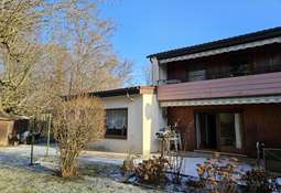 Rückseite des Hauses