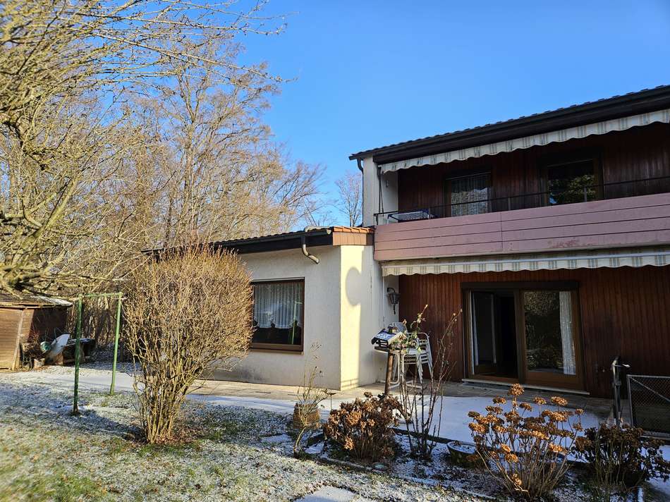 Rückseite des Hauses