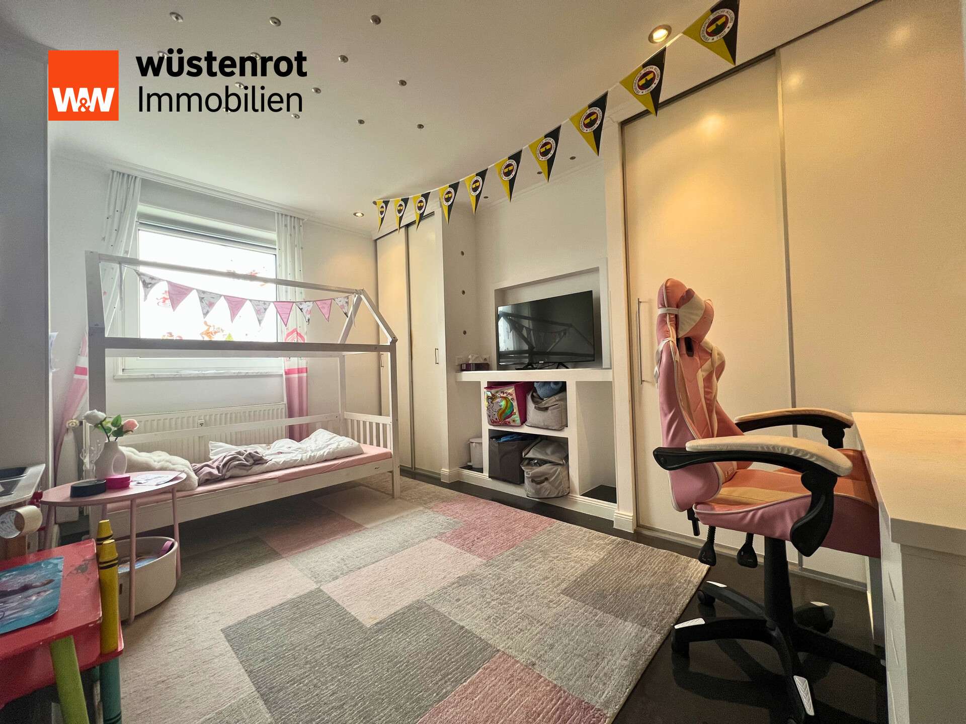 Immobilie in Saulheim - 3-Zimmer-Wohnung – Saniert, energieeffizient, Balkon & Trockenbaudecken mit indirekter Beleuchtung - Bild 5