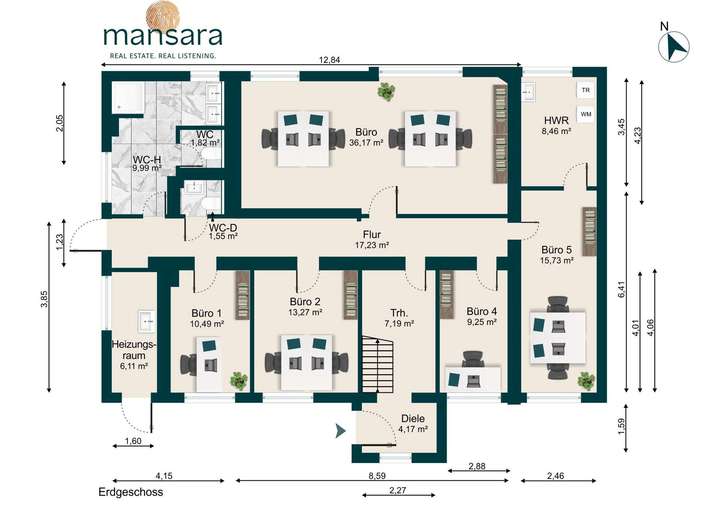 Grundriss Erdgeschoss