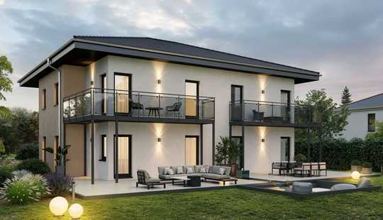 Bild von Doppelhaushälfte als Effizienzhaus 40 incl. Grundstück