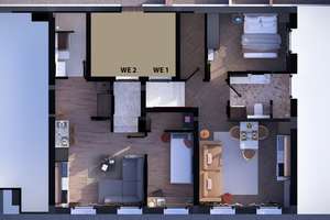 KfW-55 Neubau-Niveau nach Kernsanierung – Moderne 1-ZKB Wohnung in Toplage Oldenburg – Die vollständige Adresse der Immobilie erhältst du vom Anbieter., 26121 Bürgeresch, Oldenburg (Oldenburg) – Vorschaubild 16