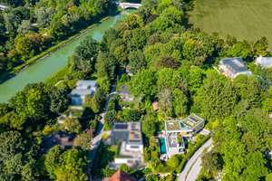 Architekten-Villa mit hochklassiger Ästhetik, Spa-Bereich und Pool in einzigartiger Lage – Die vollständige Adresse der Immobilie erhältst du vom Anbieter., 81925 Oberföhring, München – Vorschaubild 15