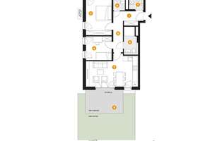 Barrierefreie 4-Zimmer-Wohnung mit durchdachtem Grundriss – Erich-Ollenhauer-Straße 39, 90427 Boxdorf, Nürnberg – Vorschaubild 9