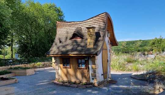 Bild von Ein Haus mit einem 1.100 m² großen Grundstück