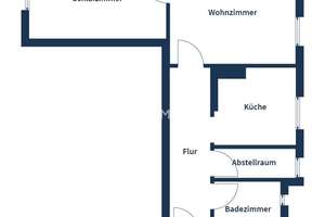 Gemütliche Zwei-Zimmer-Wohnung - verkehrsgünstig gelegen – Die vollständige Adresse der Immobilie erhältst du vom Anbieter., 86154 Links der Wertach-Süd, Augsburg – Vorschaubild 10