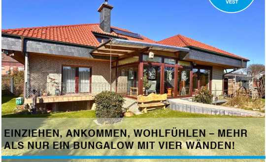 Mehr als nur ein Bungalow: Entdecken Sie Lebensqualität auf ganzer Linie - In Haltern-Hullern