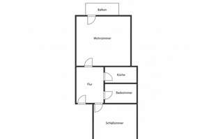 Top geschnittene 2 Zimmer Wohnung mit Sonnenbalkon | Hochfeld