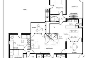 Individuelles Wohnen auf Zeit: Bungalow mit Garten in der Weinheimer Weststadt – 69469 Weinheim – Vorschaubild 15