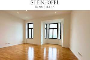 Exklusive 2-Zimmer-Wohnung mit Erker, Rheinblick & Aufzug in der Mainzer Neustadt