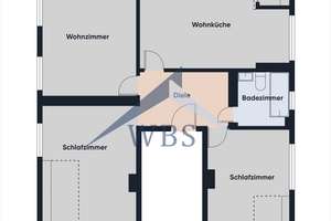 Frisch sanierte 3-Zimmer-Dachgeschosswohnung mit großzügiger Wohnküche und Gemeinschaftsgarten – Halfmannswiese 63, 44879 Dahlhausen, Bochum – Vorschaubild 12