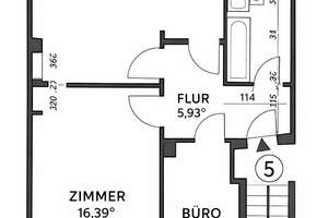 Ruhig gelegen & bestens angebunden: 2,5-Zimmer-Wohnung in Winterhude – Die vollständige Adresse der Immobilie erhältst du vom Anbieter., 22299 Winterhude, Hamburg – Vorschaubild 9