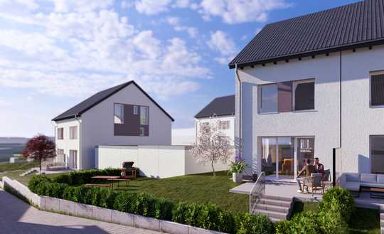 Zuhause in Tübingen-Unterjesingen: Stilvolle Doppelhaushälften mit Platz zum Leben