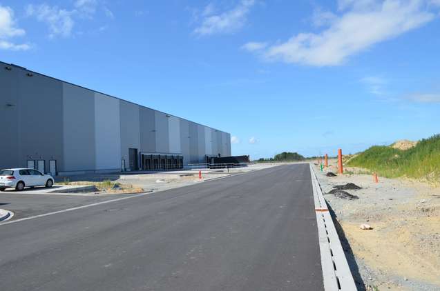 viel Platz für Logistik