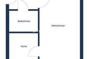 Apartment mit praktischem Grundriss auf 32 m² Wohnfläche – 45881 Schalke, Gelsenkirchen – Vorschaubild 7