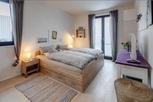 Möbliert: Großzügige 2-Zimmer Wohnung mit Einzelstellplatz – 81925 Oberföhring, München – Vorschaubild 3
